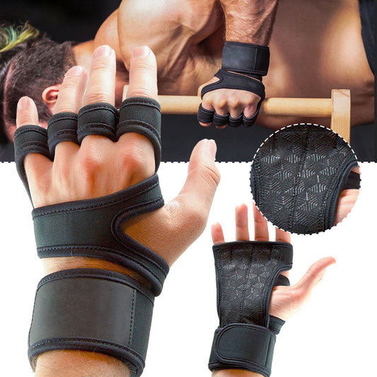 1 Pairs Weightlifting Training Gloves For Men Women Fitness Sports