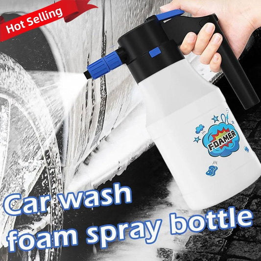 1.5L Powerful Electric Car Washer Foam Sprayer Multifunctional Auto Wash Foam Spray Bottle For Garden Watering Home Cleaning