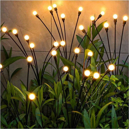 1/2/4/8PCS 6/8/10Heads Solar Garden Light Lawn Light LED Firefly