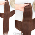 Natural Bio Synthetic Heat Resistant Hair Extensions Sew In Straight Hair Weave Bundle 26" 200g Synthetic Cosplay Ponytail Fiber