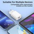 USB Charger 5V 2A Travel Universal Wall Power Adapter Plug For iPhone 16 15 14 Samsung Xiaomi Redmi LG EU US Head Fast Charging