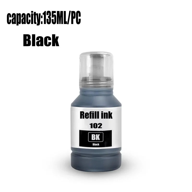for epson 102 ink compatible 102 Refill Dye ink For ECOTANK ET-2700 ET-2750 ET-2751 ET-2850 ET-3700 ET-4750 ET-4850 ET-15000