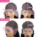 Water Wave 13x4 13x6 Lace Front Wigs Human Hair Easy To Wear Curly Wave Natural Hairline Malaysia Remy Human Hair Wigs For Women