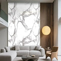 Marble Sticker Self-Adhesive PVC Waterproof and Moisture-Proof Wall Sticker Living Room TV Background Wall Decoration Wallpaper