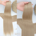 Natural Bio Synthetic Heat Resistant Hair Extensions Sew In Straight Hair Weave Bundle 26" 200g Synthetic Cosplay Ponytail Fiber