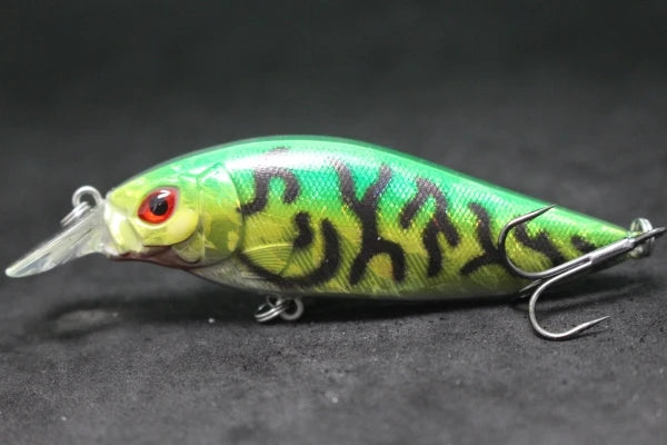 wLure Crankbait Fishing Lure 13g 9cm Medium Size 1-2 Meter Depth 3D Hard Vivid Eyes Tight Wobbler and High Frequent Action C735