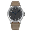 San Martin 38.5mm Men's Mechanical Watch NH35 Vintage Pilot Simple Fashion Wristwatch Baked Varnish Blue Hands 10 Bar Clock