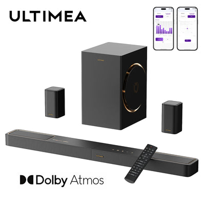ULTIMEA 460W 5.1.2ch Sound Bar with Dolby Atmos, Surround | SAMAG