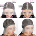 Middle T  Part Short Bob Lace Front Human Hair Wig With Elastic Drawstring Side Part 13x5x2 Lace Wig Straight Bob Brazilian Wigs