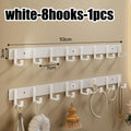 Kitchen Space Aluminum Punch - Free Hooks Are Easy to Install Utensils Storage Bathroom Bathrobe Towel - View 16 | SAMAG