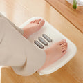 Office Footrest Footstool Ergonomic Under The Table Foot Stool With Massage Rollers Non-Slip Desk Step Stool Footstool Stepping