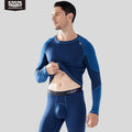 52025 Warm Thermal Underwear with Wool and Silk – Double-Layered for Extra Warmth, Winter-Ready Long Johns, Premium Base Layer