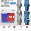 TANKE Bike Chain S8 S9 S10 S11 S12 MTB Road Bicycle Chains,Variable Speed Chain 116/126L High Quality Current Cycling Accessorie
