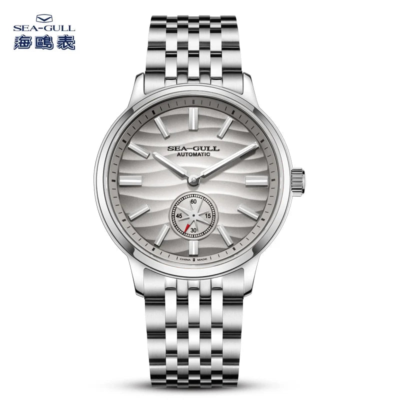 Seagull Watch 39.5mm Men's Watch 5Bar Waterproof Automatic Mechanical Watch Luminous Watch for Man 6180 Relogio Masculino