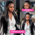 30 36 Inch Bone Straight Human Hair Wigs 13x6 Hd Lace Frontal Wig Brazilian Straight 13x4 HD Lace Front Human Hair Wig For Women