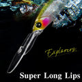 TSURINOYA 57SP Deep Dive Suspending Minnow SHAD Fishing | SAMAG