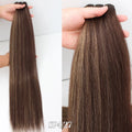 Natural Bio Synthetic Heat Resistant Hair Extensions Sew In Straight Hair Weave Bundle 26" 200g Synthetic Cosplay Ponytail Fiber