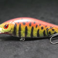 wLure Crankbait Fishing Lure 13g 9cm Medium Size 1-2 Meter Depth 3D Hard Vivid Eyes Tight Wobbler and High Frequent Action C735