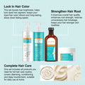 Moroccan Argan Oil Hair Care Set Gently Cleanses Deep Moisturizing Smoothing Soften Repairing Damaged Reduces Frizz Shampoo Conditioner Set