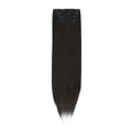 Straight High Temperature Fiber 11 Clips Ins Hair Extensions 24 Inch Orange Brown Synthetic Hair Daily Use Hair Pieces For Women