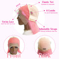 Dark Pink Short Bob Wig Human Hair Straight 13X4 Lace Frontal Wig With Natural Hairline Pre Plucked Short Human Hair Wigs