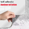 40cm Imitation Ceramic Tile Self-Adhesive Marble PVC Wallpaper Bathroom Waterproof Wall Sticker Bedroom Wallpaper