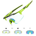 Photochromic Sunglasses UV400 Bike Bicycle Glasses Men's | SAMAG
