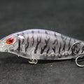 wLure Crankbait Fishing Lure 13g 9cm Medium Size 1-2 Meter Depth 3D Hard Vivid Eyes Tight Wobbler and High Frequent Action C735