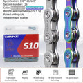TANKE Bike Chain S8 S9 S10 S11 S12 MTB Road Bicycle Chains,Variable Speed Chain 116/126L High Quality Current Cycling Accessorie