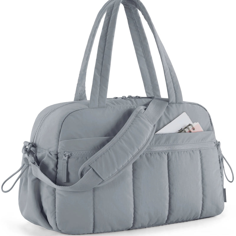 BAGSMART Travel Duffel Bag Gym Bag for Women with Wet Pocket Carry on Weekender Shoulder Boston bag Waterproof Beach bags