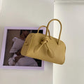 Women Boston Bag Large Capacity PU Leather Handbag Soft Casual Shoulder Bag Chic Daily Commuter Crossbody Tote Purse