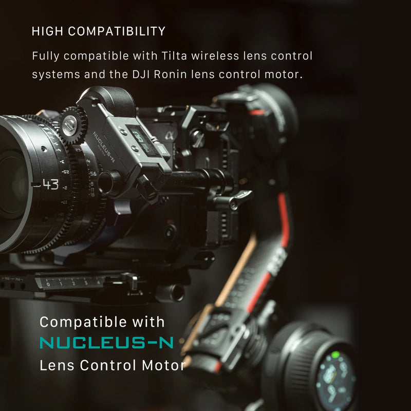 TILTA Nucleus Nano II WLC-T05 Wireless Lens Control System Follow Focus for Gravity G2X and DJI Ronin-S Stabilizer