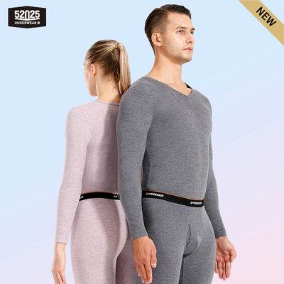 52025 Fleece-Lined Thermal Underwear - Warm, Double-Faced | SAMAG