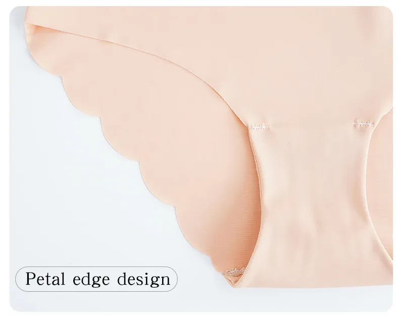 Women Seamless Panties Ultra-thin Underwear Comfort Intimates Sexy Lingerie Plus Size Low-Rise Female Underpants Briefs