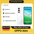 OPPO A5M 4G AI Phone, 8GB+256GB LTE, Global Version, Unlocked, Running ColorOS 15 System, Equipped With 6000mAh Large Battery