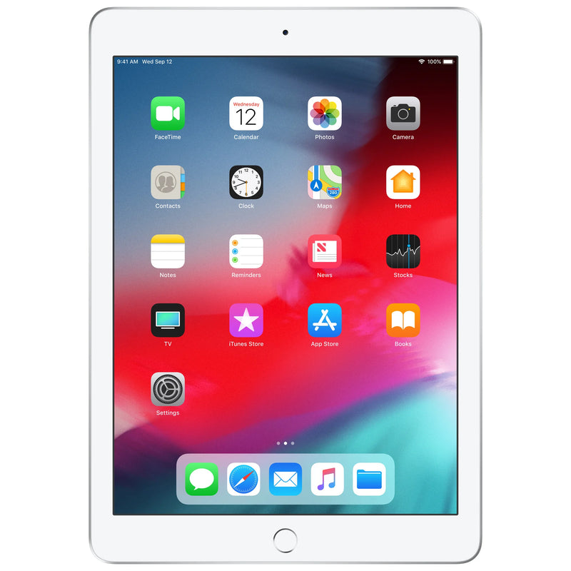 Apple Ipad 6th Generation 128GB WiFi (Silver) (Refurbished, Good Condition)