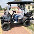 4 Wheel New Design Street Legal 4 Seater 72V Lithium Battery Golf Carts New Arrival Golf Carts 5KW AC Motor Electric Golf Carts