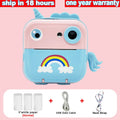 Digital Children Camera For Photography Instant Print Photo Kids Camera Mini Thermal Printer Video Educational Toys Gift