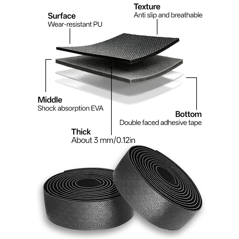 BUCKLOS Bike Tape PU EVA Lightweight Breathable Bar | SAMAG