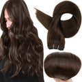 Full Shine Human Hair Weft Extensions Hair Bundles 100g Ombre Blonde Color Sew in Silky Straight Remy Skin Double Weft For Salon