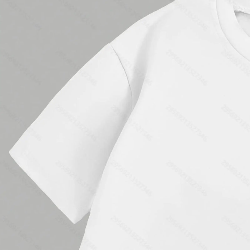 Girls' Two - Piece Casual Set: Short - Sleeve Crewneck - View 5 | SAMAG