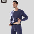 52025 Warm Thermal Underwear with Wool and Silk – Double-Layered for Extra Warmth, Winter-Ready Long Johns, Premium Base Layer