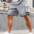 Plus Size Men's Casual Workwear Shorts Trendy Loose Fit | SAMAG