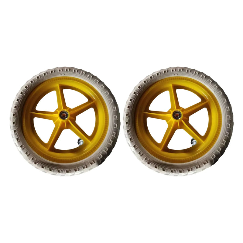 1 Pair Balance Bike Replacement Wheels Noise Reduction Bike Wheels for Outdoors Sports Cycling Replacement Accessories