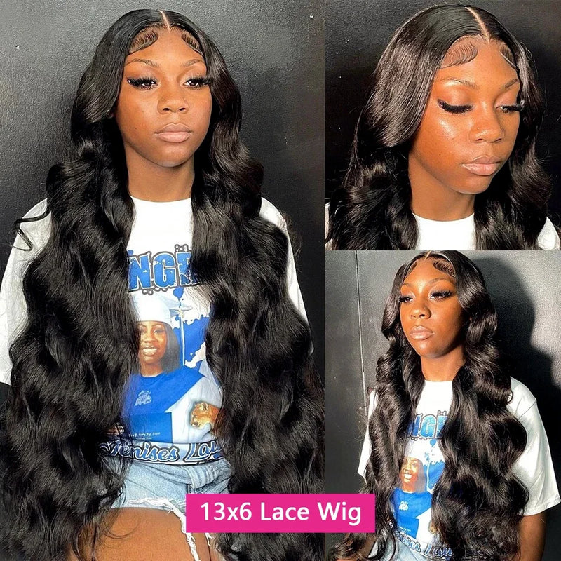 13x4 13x6 Hd Lace Front Body Wave Human Hair Wigs Brazilian Hair 30 36 Inch 5x5 Glueless Wig No Glue Body Wave Lace Front Wigs