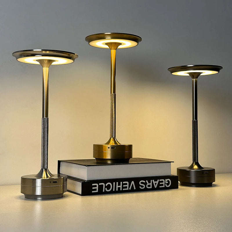 Rechargeable 5V Creative Table lamps For Home Office Restaurant Bar Decoaration Study Touch Led Desktop Night Light