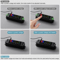 Herdio 4-Channel Bluetooth Audio Amplifier with Remote Control for Bathroom Wall/Ceiling Speakers  EU/US/UK/AU Compatible