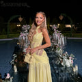 SESSRYMNIR Women'S Formal Evening Gowns Cusatomize Halter | SAMAG
