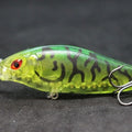 wLure Crankbait Fishing Lure 13g 9cm Medium Size 1-2 Meter Depth 3D Hard Vivid Eyes Tight Wobbler and High Frequent Action C735