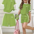 Kids Clothes Girls, , Easy Bow Print Short Sleeve T-Shirt | SAMAG